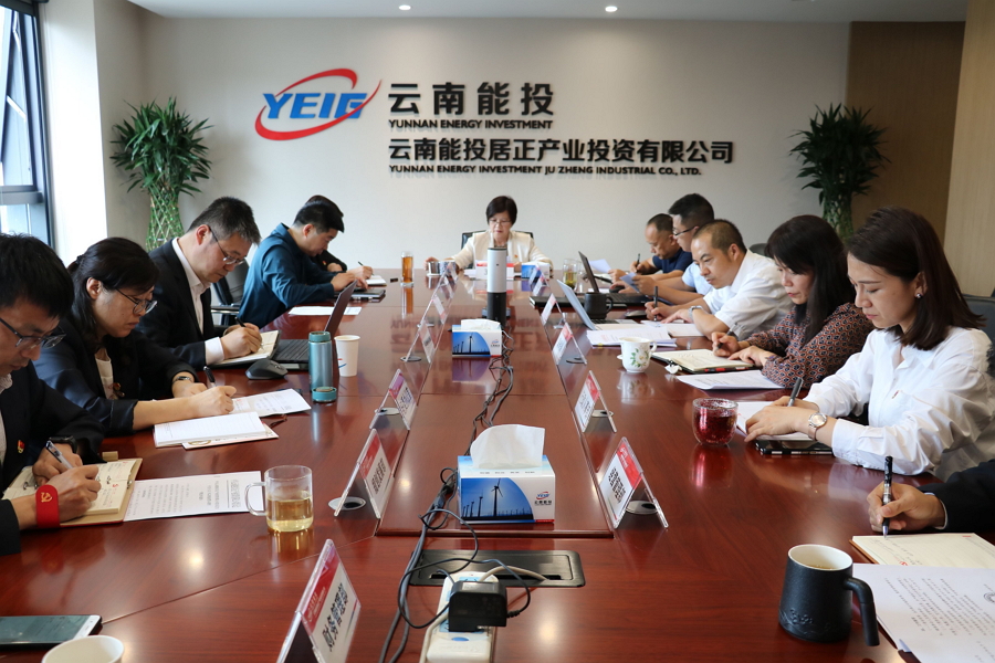 居正公司黨委召開2022年以案促改警示教育專題會(huì)-云南能投居正產(chǎn)業(yè)投資有限公司